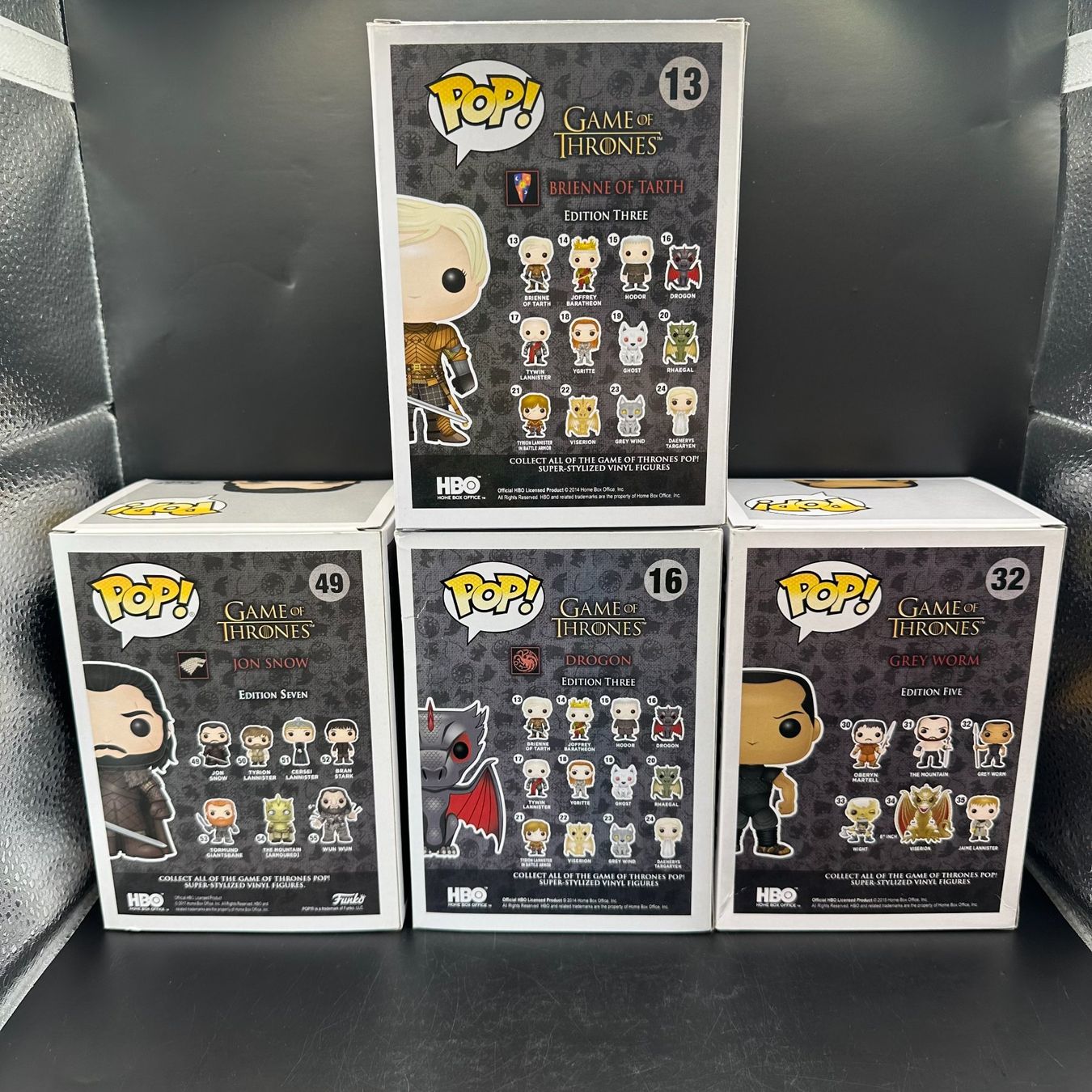Funko Statuette: Funko Pop Game of Thrones 6Stk Sammlung – Usato da Düdingen venduto da Nerdworld 1