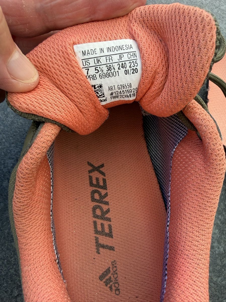 Adidas Scarpe da uomo: Wanderschuhe Adidas Terrex Gr. 38 1/2 – Usato da Glarus venduto da moab21 5