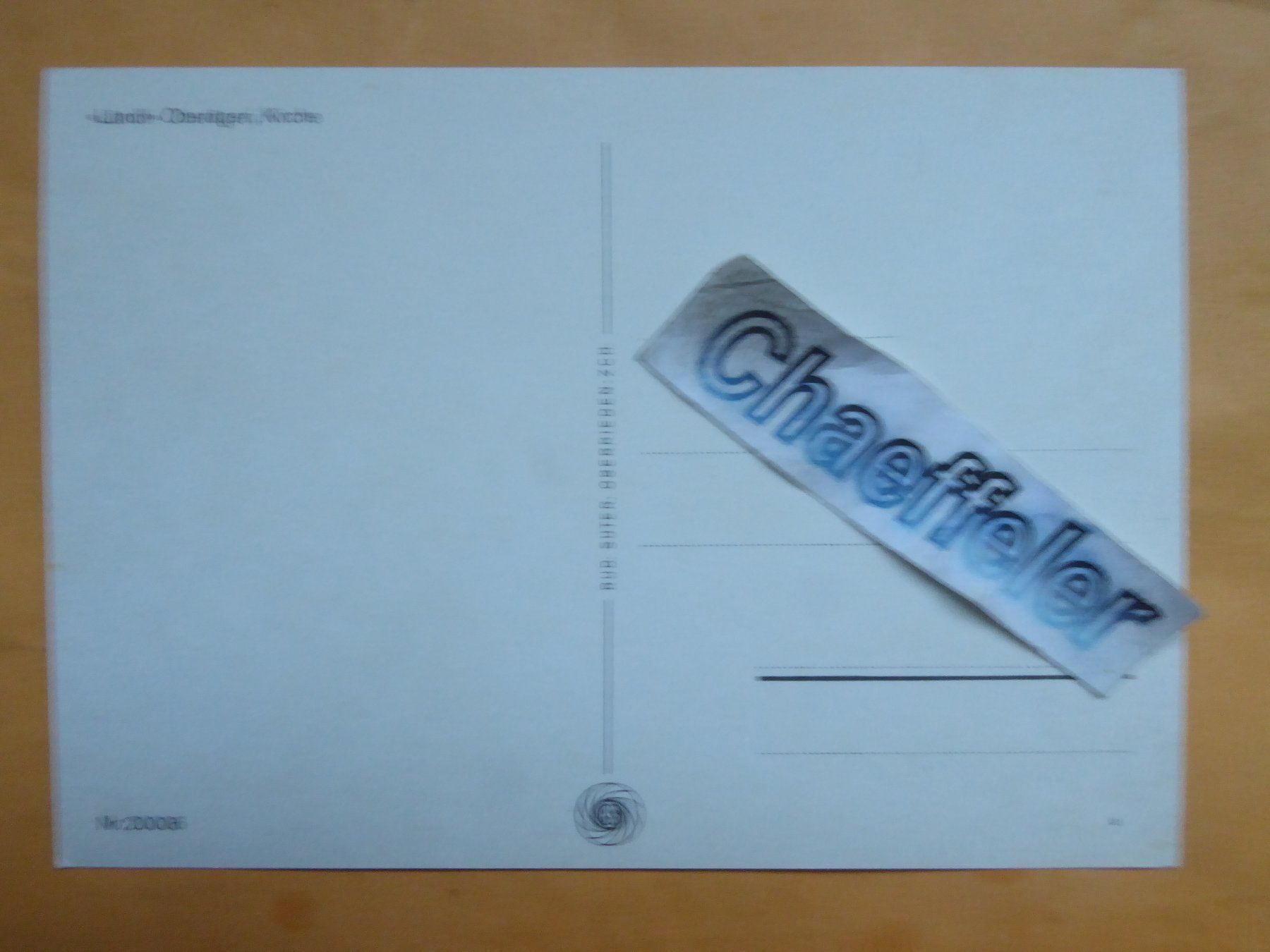 Cartoline postali: "Ländli" Oberägeri, Kirche – Usato da Zürich venduto da Chaeffeler 1