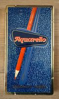 Alte Blechdose AQUARELLO Erhard Faber