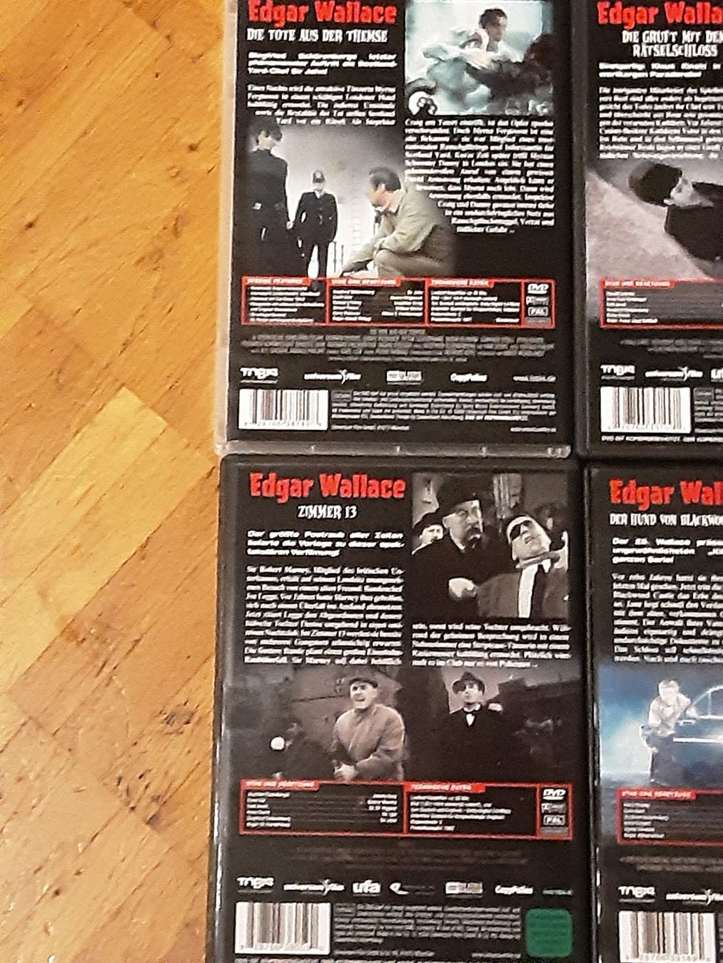 Tutti i DVDs: Edgar Wallace - 6 Filme – Usato da Wallisellen venduto da Sawr 2