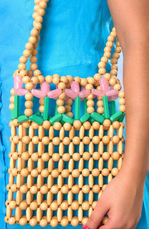 Porte-serviettes Mural Boho En Perles De Bois MAYJOYDIY - Lot De 2, Style Rustique Farmhouse