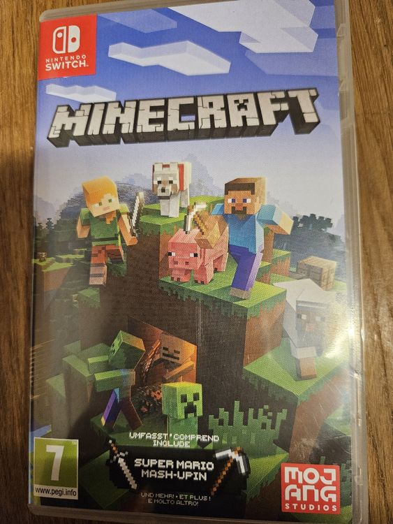 Minecraft Nintendo Switch Spiel Super Mario Mash-Up (Gebraucht) in ...