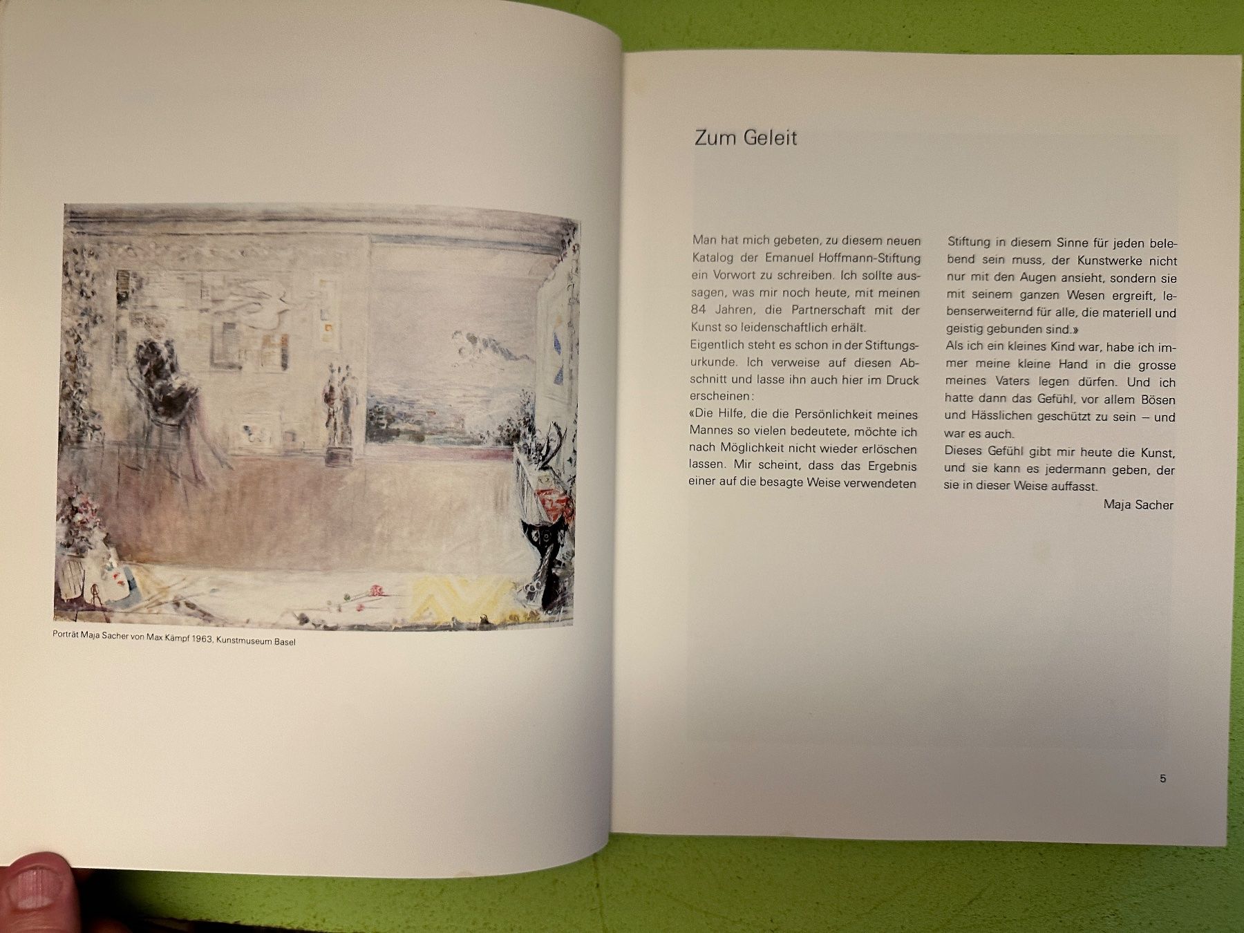 Libri: Erika Billeter: Leben mit Zeitgenossen. – Usato da Zürich venduto da allp 3
