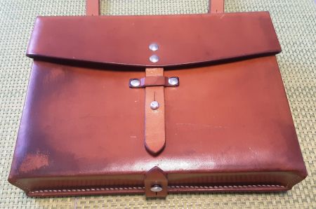 Armee Ledertasche,Kartentasche 1974,Militär