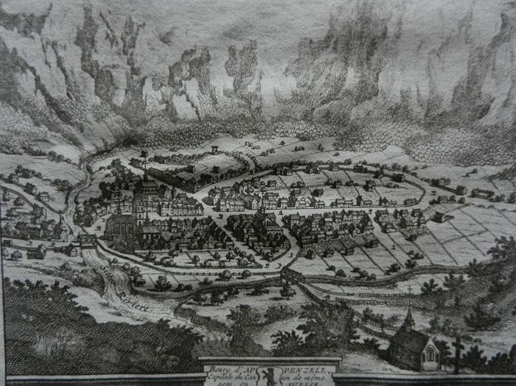 Incisioni: Appenzell Kupferstich – Usato da Risch venduto da Rischli15 1