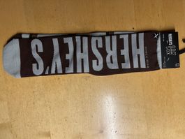 Hershey's Schoggi Socken, Neu, Grösse L, Winter Angebot!