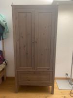 SUNDVIK Kleiderschrank, grau, 80x50x171 cm