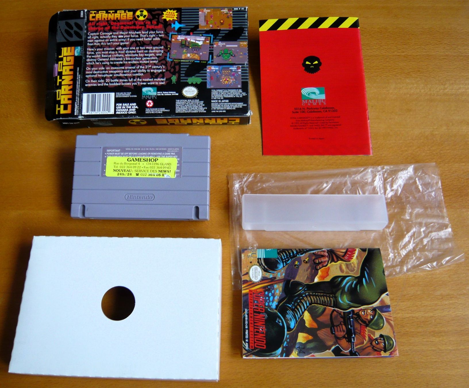 Nintendo Spiele: SNES: - Total Carnage – Gebraucht aus Onex von Jaguar1986 5