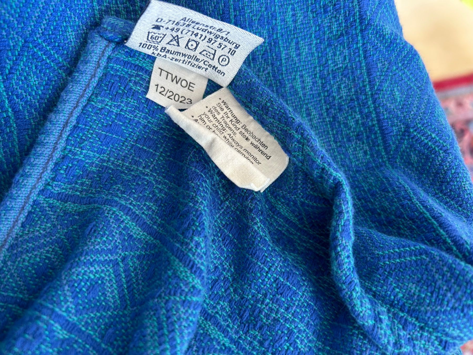Didymos Bauch- & Rückentragen: Tragetuch Didymos – Gebraucht aus Rotkreuz von ina_hh2k 1