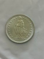 2 Franken 1967  Silber, Unz / Stgl