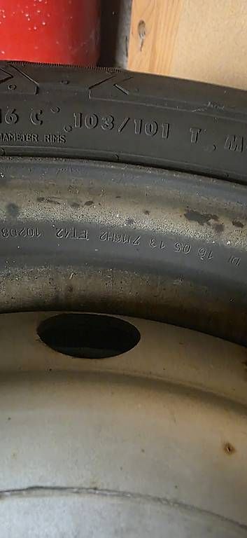 Toyota Felgen: Toyota Proace 250/60R16 – Gebraucht aus Wildhaus von Manu3264