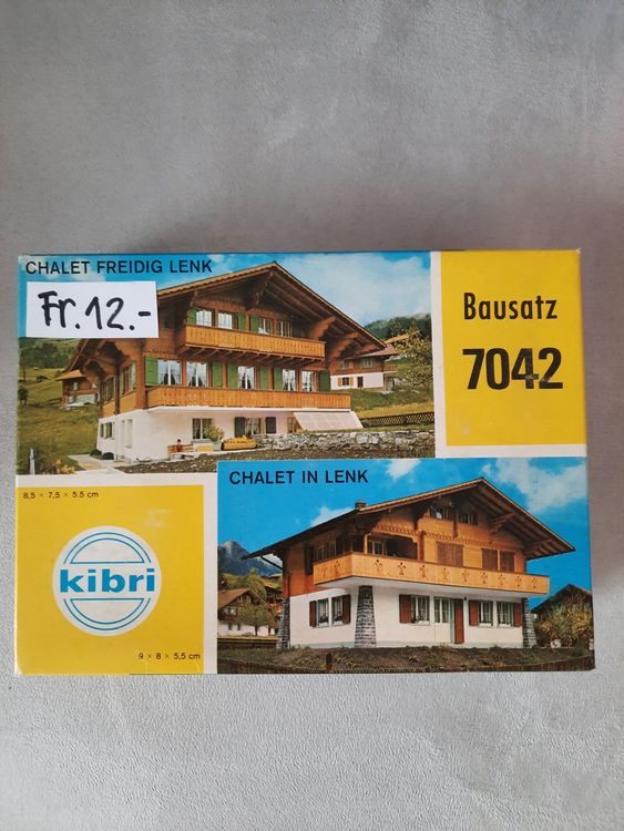 Bausatz Modell Chalet Lenk, Spur H0 | Kaufen Auf Ricardo