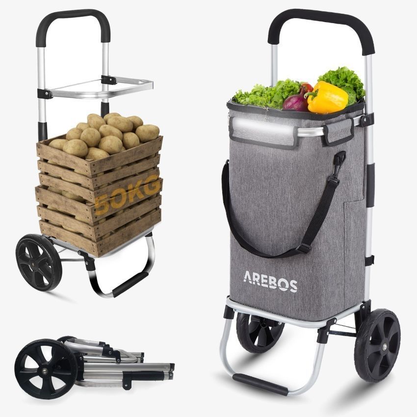 Altro per la casa: 3in1 Einkaufstrolley Grau - NEU – Nuovo (secondo la descrizione) da Nebikon venduto da warendiscount 6