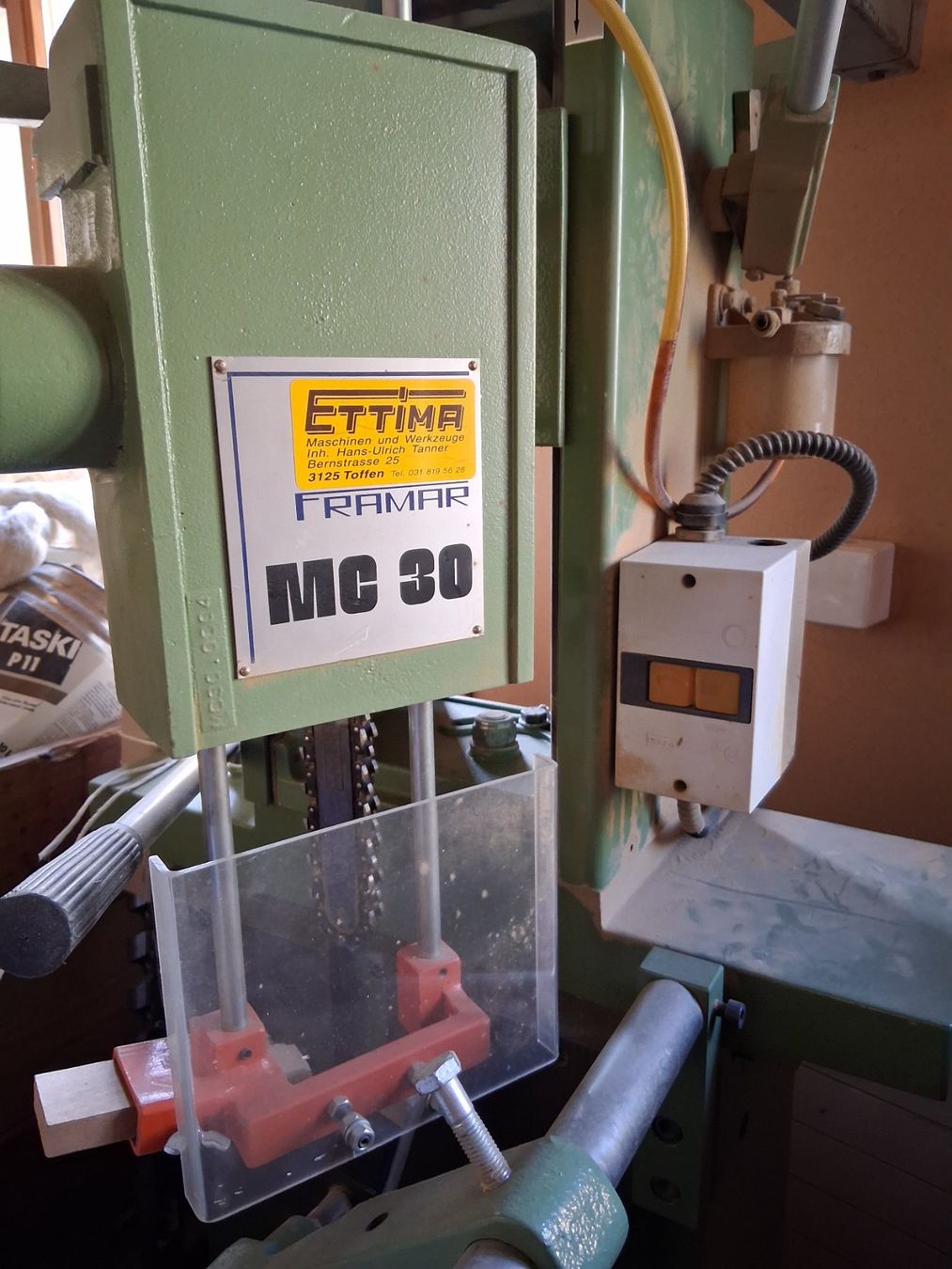 Tutte le macchine: Einstechmaschine ETTIMA FRAMAR MC 30 gebraucht – Usato da Oberdiessbach venduto da astett 1