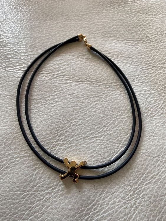 Pendentif Pierre Lang En Forme De Pieuvre, Doré, Occasion