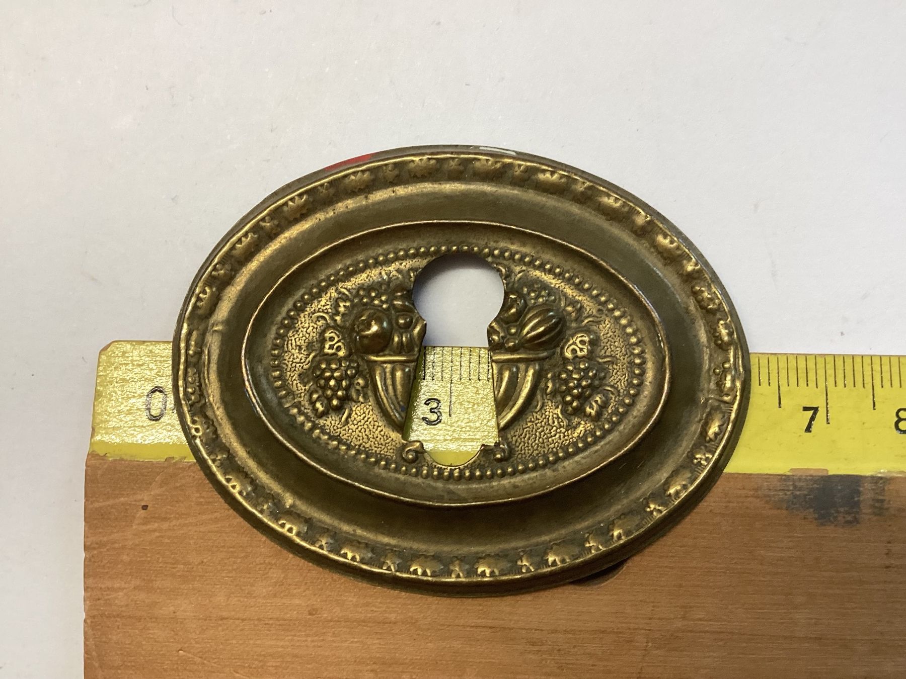 Insegne: Schild Messing Schublade – Usato da Eglisau venduto da mar_5rn2 2