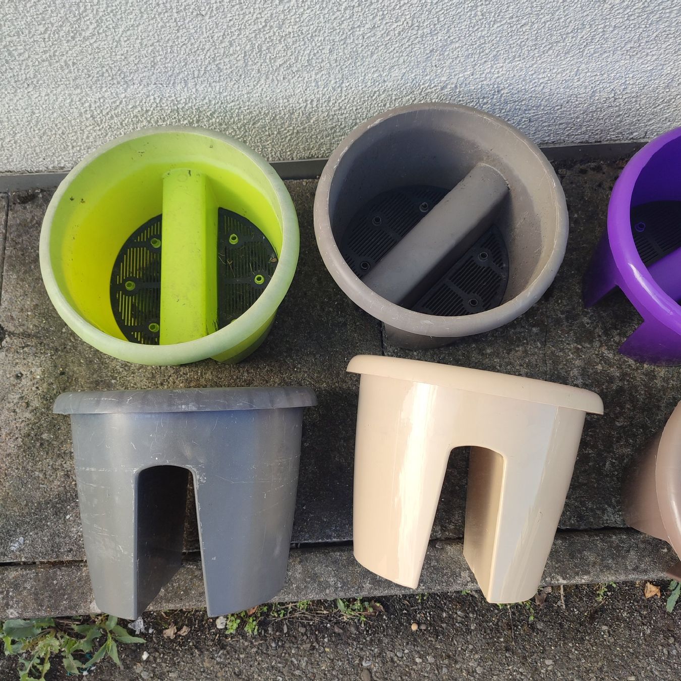 Blumentöpfe: 6x Blumentopf für Balkongeländer – Gebraucht aus Niederglatt ZH von choconoisettes 2