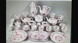 Porzellan Tee-/Kaffee-/Frühstücks-Service alt