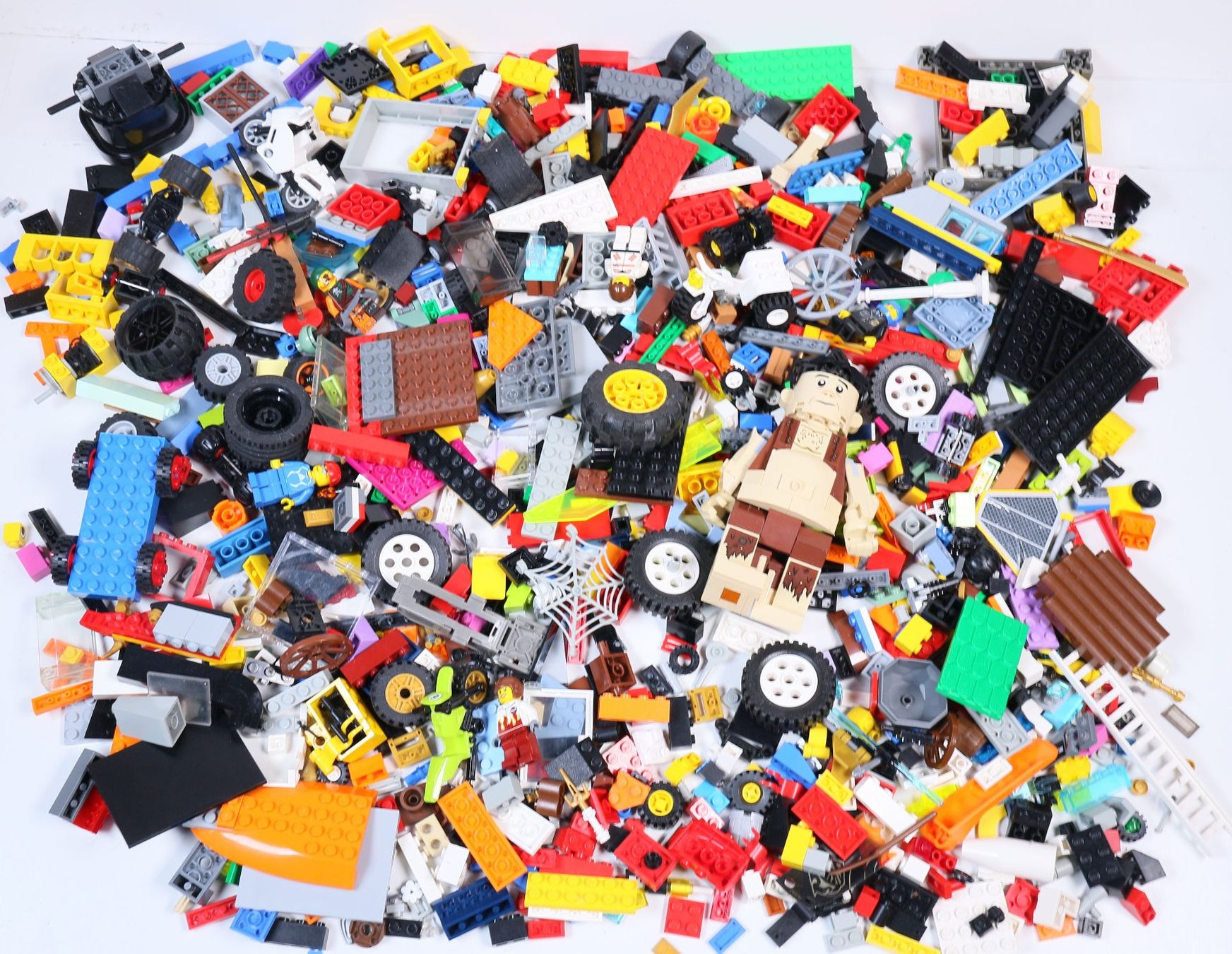 Lego Kit di costruzioni: 1.5 kg. Legoteile mit Minifiguren – Usato da Hettlingen venduto da Scholi99
