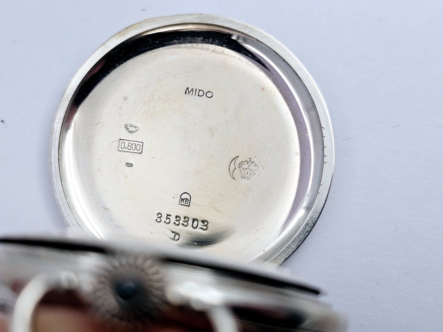 Orologi: Mido Taschenuhr 800 Silber – Usato da Bassersdorf venduto da AnkerWatch 4