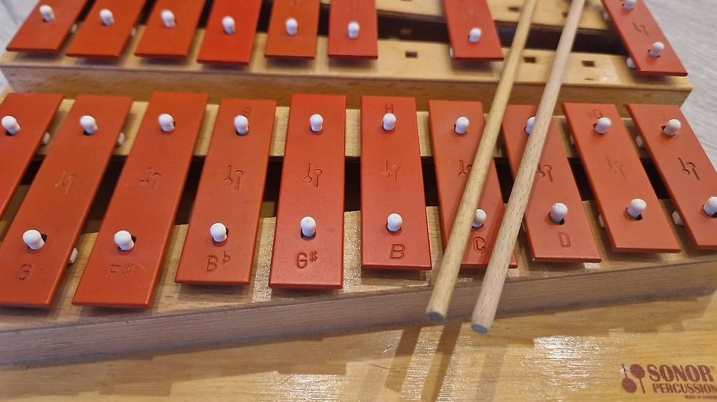 Strumenti musicali: Sonor Xylophon Glockenspiel – Usato da Eptingen venduto da Zahntuefeli 1