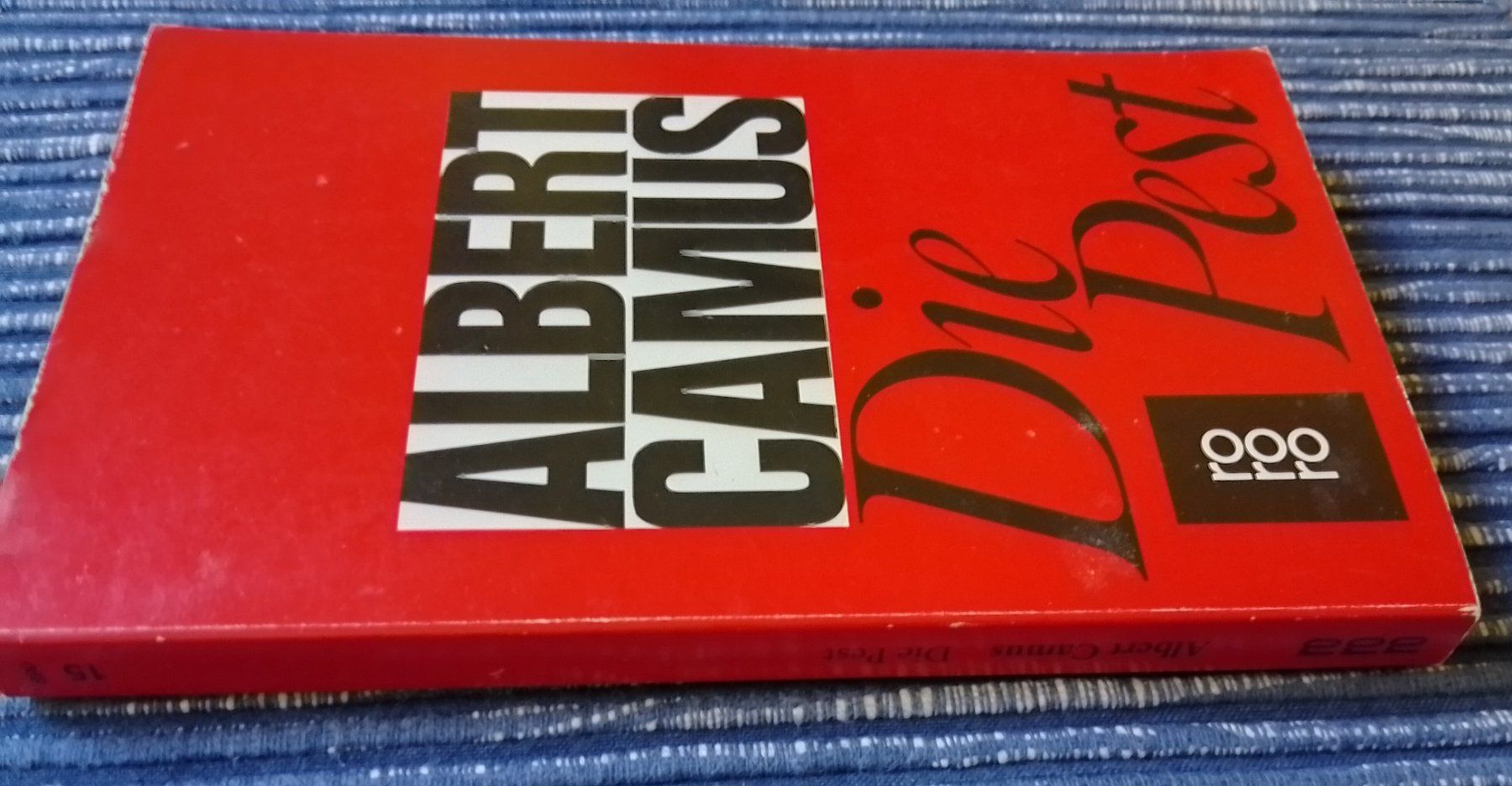 Bücher: Die PEST. Albert CAMUS – Gebraucht aus Zürich von Flitzi2005 2