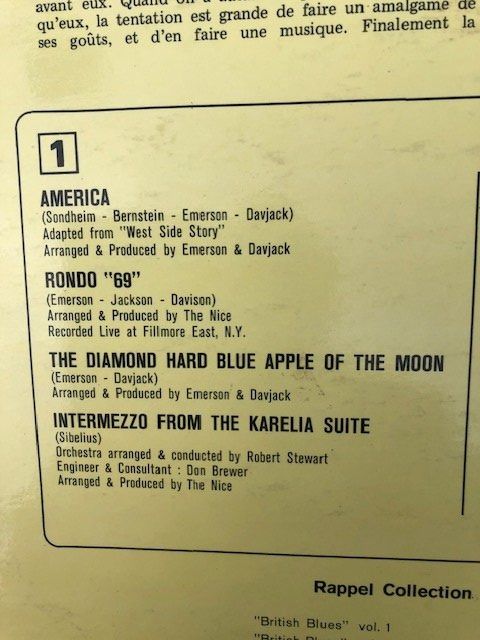 Dischi in vinile: The Nice – Usato da Aarwangen venduto da Jukebox3 3