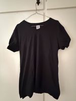 Maglietta ZARA uomo scollo a V taglia L nera slim fit