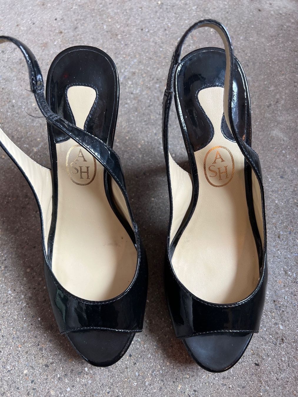 Scarpe da donna: Schuh ASH Leder Peeptoe Sandale Grösse 38 – Usato da Kreuzlingen venduto da Muschel64 1