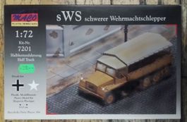 OVP Maco 7201 schwerer Wehrmacht Schlepper Panzer Bausatz