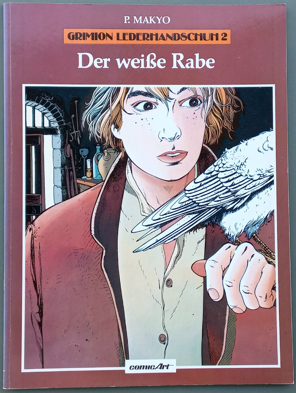 Comics: Comic - Grimion Lederhandschuh 2 - Der weisse Rabe – Gebraucht aus Niederuzwil von lubimaja
