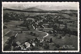 Vulliens, Panorama et les Alpes vus d'av