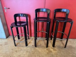 7 Dietiker Barhocker – Design Bruno Rey, 1970er-Jahre
