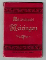 Leporello Aareschlucht Meiringen, 12 Einzelbilder, dat. 1919