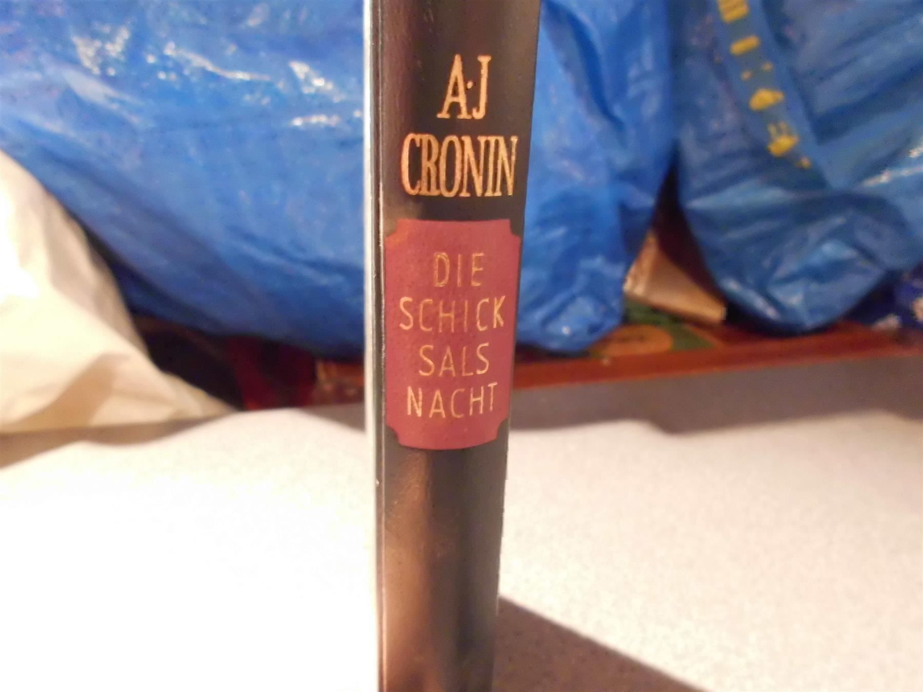 Libri: Die Schicksalsnacht, AJ. Cronin – Usato da Zürich venduto da Motzkuh