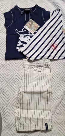 Ensemble pour bébé 6-8 mois été