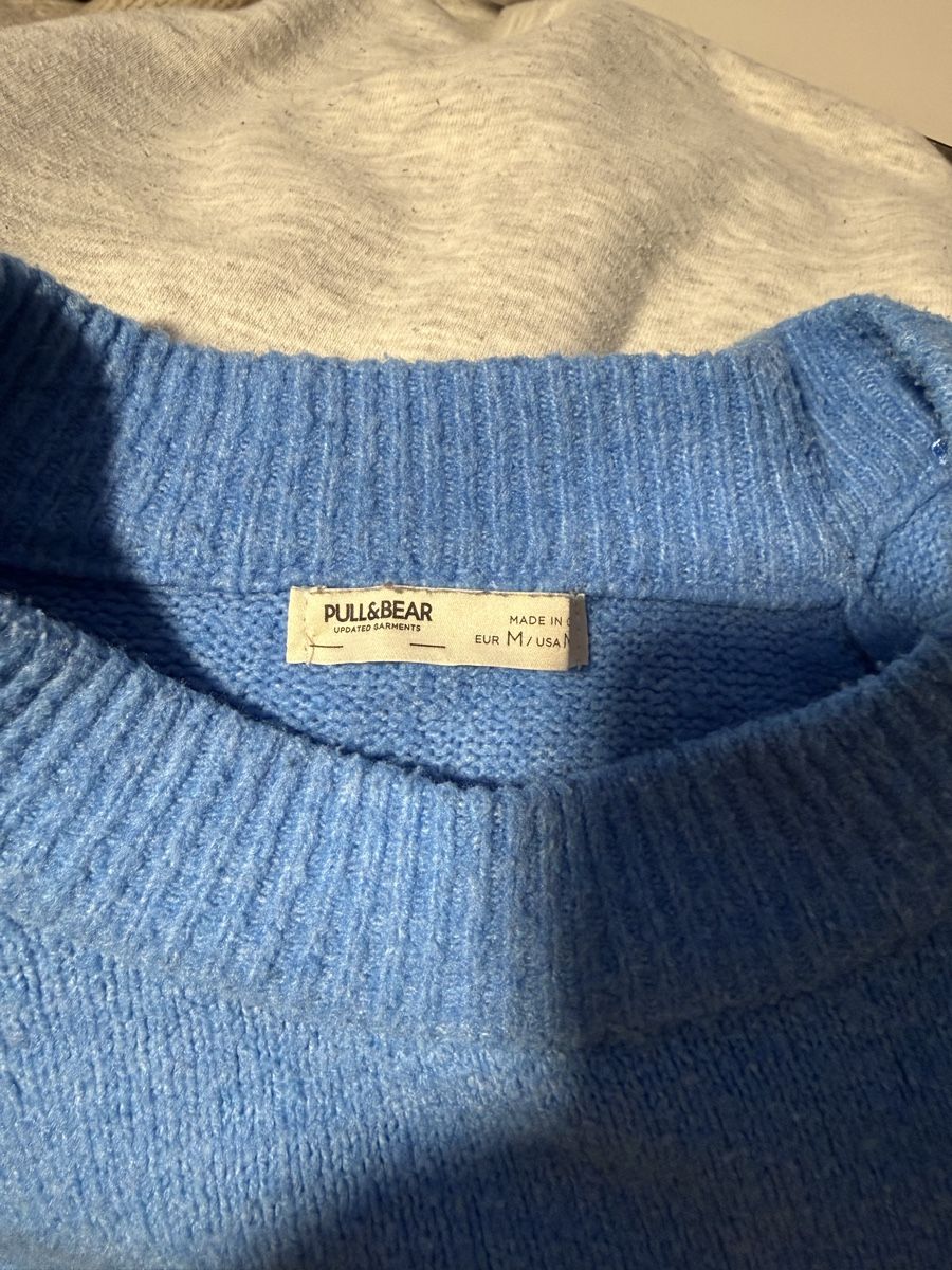 Pull&Bear Pulls & Sweat-shirts: Pull&Bear Strickpullover, Hellblau, Gr. M - Top Zustand! – D'occasion à Unterägeri par ann_x8pf 1