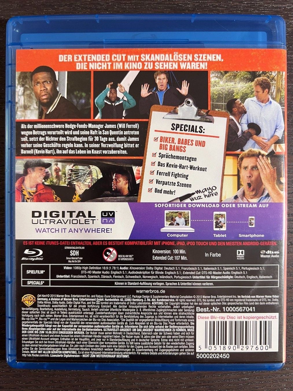 Tutti i DVDs: Der Knastcoach – Usato da Zürich venduto da Blu-ray_ZH 1