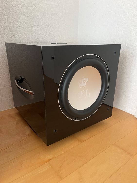 Referenz SUB Woofer / SUBBASS REL S/812 - schwarz, hochglanz (Gebraucht ...