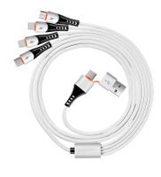 3A/1.2M Multi USB Ladekabel, 6 in 1