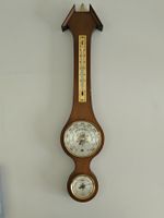 Wetterstation Holz - Barometer Hygrometer Thermometer