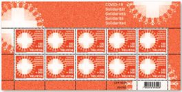 Kleinbogen Corona Covid-19, Postfrisch