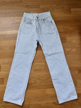 MNG Jeans gestreift Sommerhose