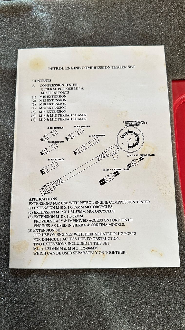 Messen: Auto Kompressionsprüfer Set – Gebraucht aus Heimisbach von inf_qf26 2