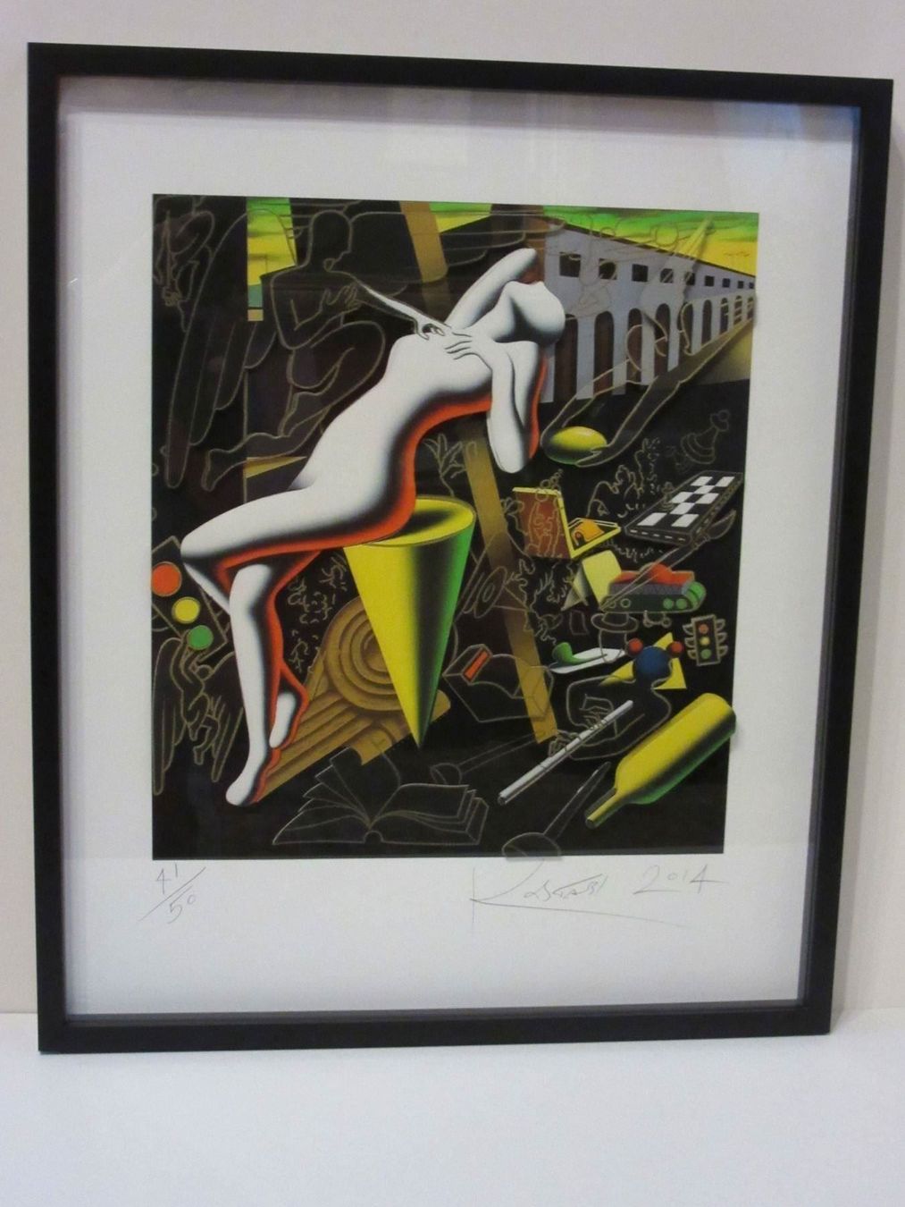 Foto & Immagini: MARK KOSTABI 3D KONSTRUKTION SIGNIERT MIT RAHMEN – Usato da Gersau venduto da kunst-online 8