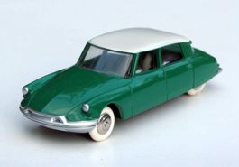 Citroën DS 19 Berline Phase I 1955-1962 dunkelgrün / weiss