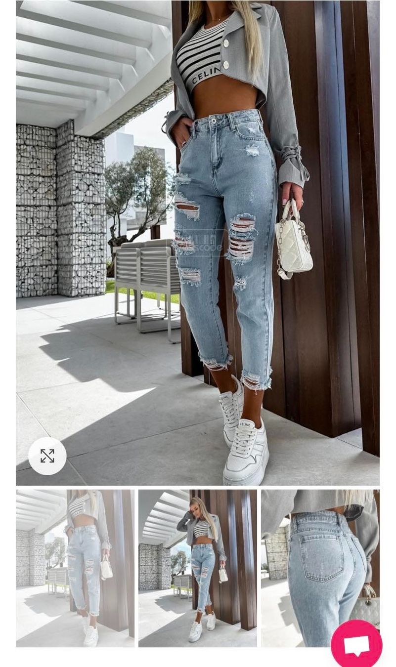 Jeans: High waist Jeans – Neu und originalverpackt aus Frutigen von kat_658p