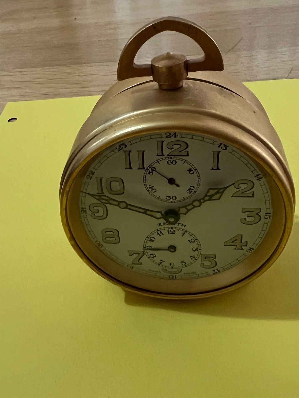 Zenith Sveglie: Montre Zenith  REVEIL SILENCE – Usato da Vevey venduto da tono62 2
