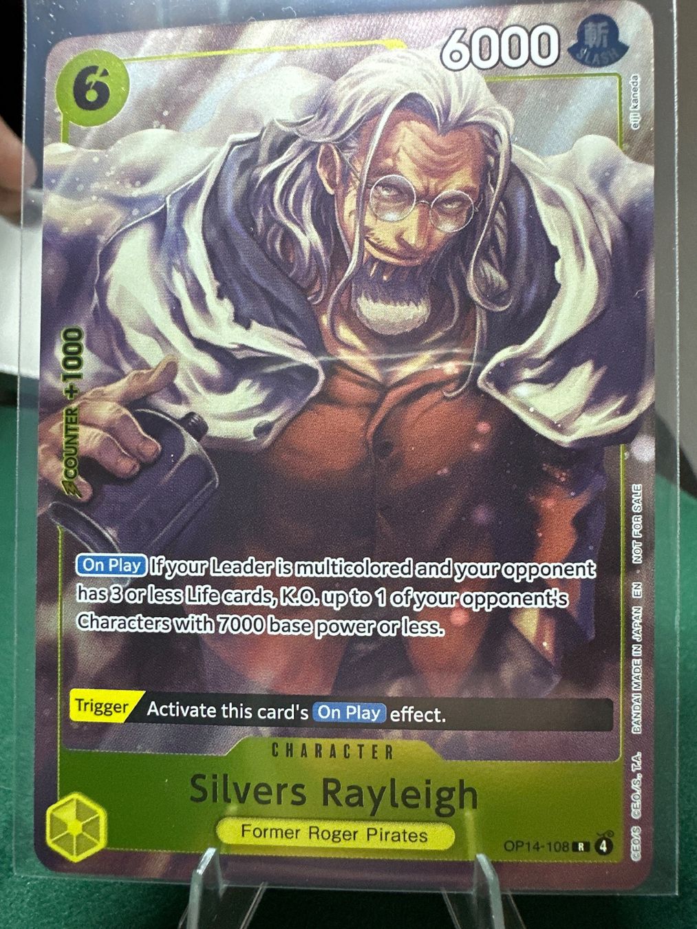 Bandai Carte collezionabili: One Piece Silv. Rayleigh 2karten PRB02 jp + op14 En – Nuovo (secondo la descrizione) da Dietikon venduto da lor_jn7j 1